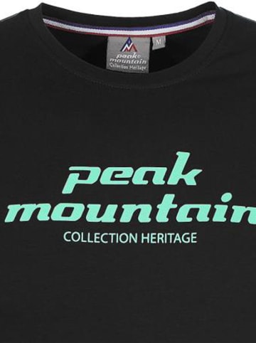 Peak Mountain Koszulka w kolorze czarnym