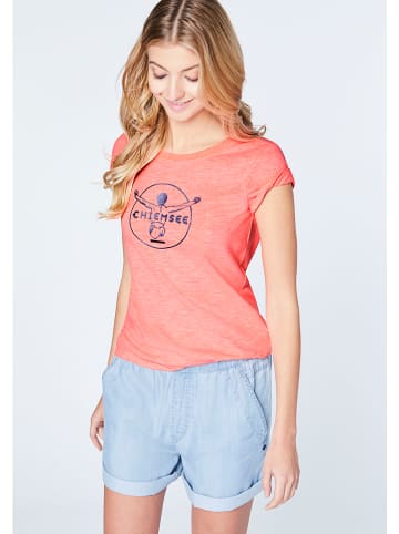 Chiemsee Koszulka "Taormina" w kolorze jaskraworóżowym