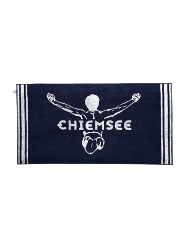 Chiemsee Ręcznik plażowy w kolorze granatowym - 160 x 90 cm