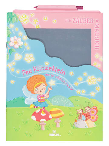 Moses. Malbuch "Mein Zaubermalbuch - Fee Klitzeklein macht Wünsche" - ab 3 Jahren