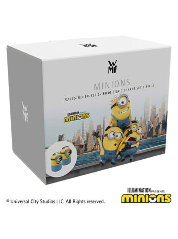 WMF 2er-Set: Salz- & Pfefferstreuer ''Minions'' in Gelb/ Hellblau - (L)7 cm