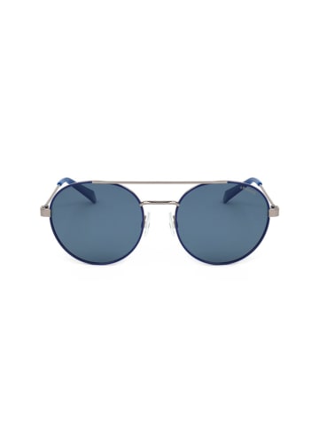 Polaroid Damen-Sonnenbrille in Silber/ Blau