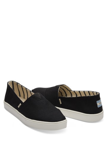 TOMS Slippersy w kolorze czarnym