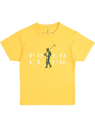 Polo Club Koszulka w kolorze żółtym
