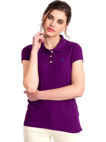 Polo Club Poloshirt paars