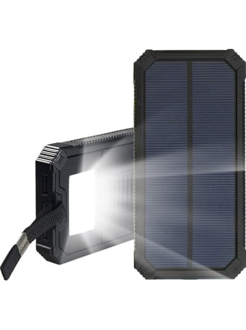 SWEET ACCESS Solar-Powerbank 20.000 mAh in Schwarz