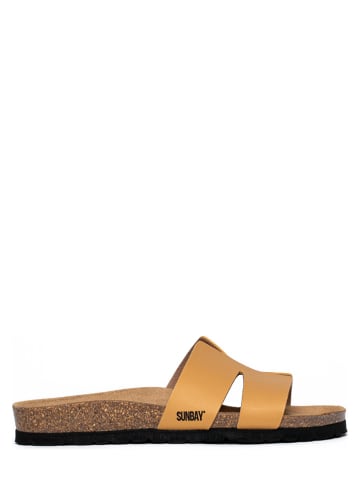 Sunbay Pantoletten "Rita" in Camel