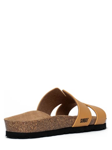 Sunbay Pantoletten "Rita" in Camel