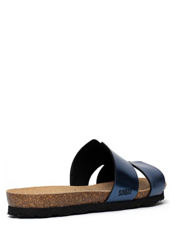 Sunbay Slippers "Rita" blauw