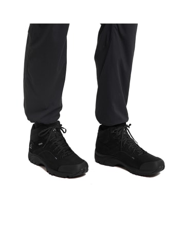 Haglöfs Leren wandelboots "Ridge Mid GT" zwart