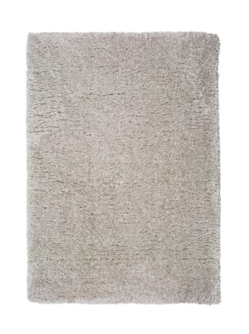 Moma Hoogpolig tapijt "Floki" zilverkleurig