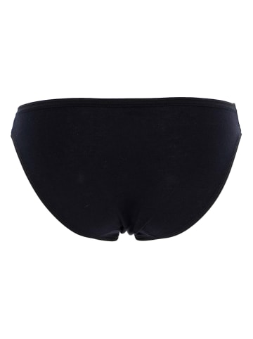 COTONELLA 6er-Set: Slips in Schwarz