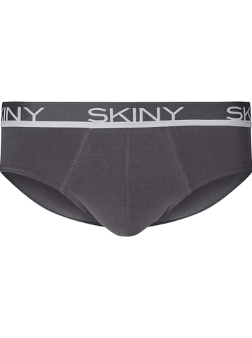 Skiny Slipy (3 pary) w kolorze szarym, granatowym i czarnym