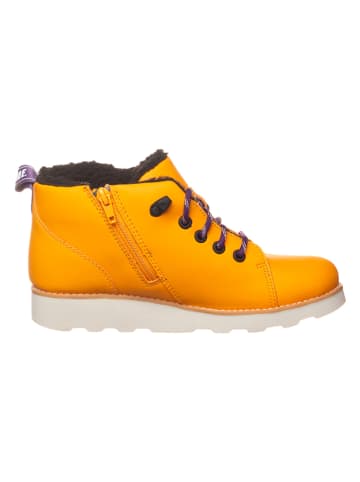 Clarks Leren boots "Crown Tor" geel