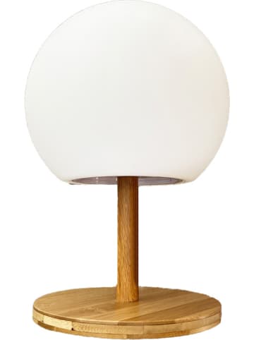 lumisky Ledbuitenlamp "Beverly" wit - (H)28 x Ø 13 cm
