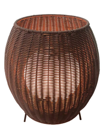lumisky Lampa dekoracyjna LED "Cocoon" w kolorze jasnobrązowym - wys. 44 x Ø 38 cm