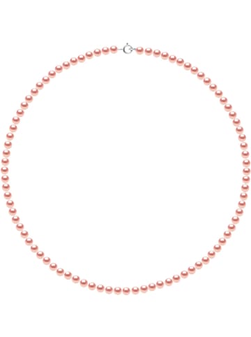 Pearline Naszyjnik perłowy w kolorze jasnoróżowym - dł. 42 cm
