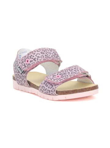 Bartek Leder-Sandalen in Rosa