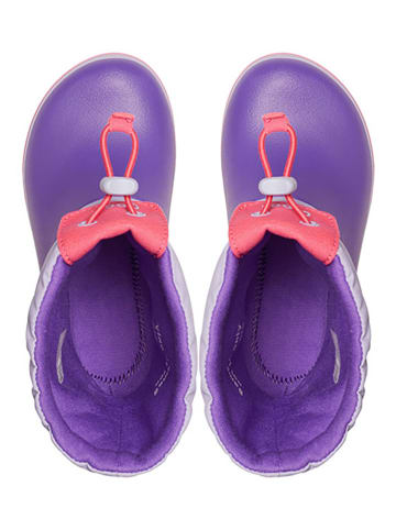 Crocs Kozaki zimowe "Crocband LodgePoint" w kolorze fioletowym