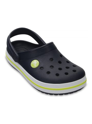 Crocs Chodaki "Crocband" w kolorze granatowo-żółtym