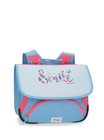 Movom Rucksack in Hellblau - (B)37 x (H)30 x (T)14,5 cm