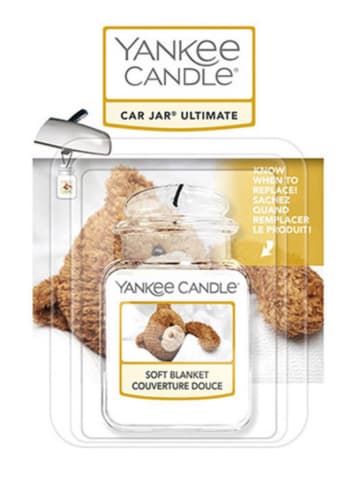 Yankee Candle Zapach do samochodu "Car Jar Ultimate - Soft Blanket"