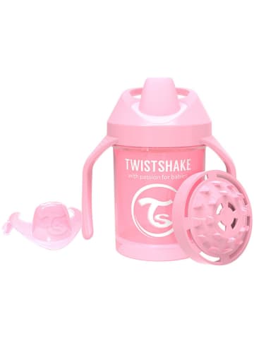 Twistshake Drinkleerfles lichtroze - 230 ml