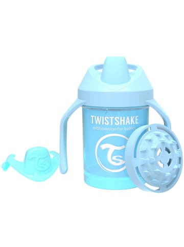 Twistshake Butelka w kolorze niebieskim do nauki picia - 230 ml