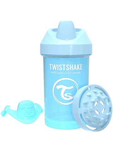 Twistshake Drinkleerfles lichtblauw - 300 ml