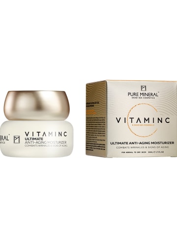 PURE MINERAL Anti-Aging-Feuchtigkeitspflege "Vitamin C Ultimate", 50 ml