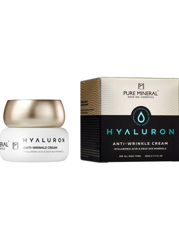 PURE MINERAL Anti-aging crème "Hyaluron Anti-Wrinkle", 50 ml
