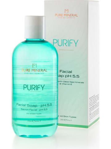 PURE MINERAL Gesichtsreiniger "Purify Facial Soap - pH 5,5", 250 ml