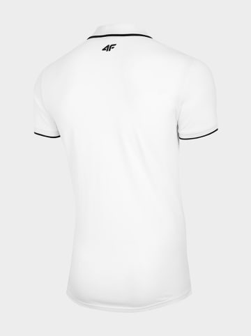 4F Koszulka polo w kolorze białym