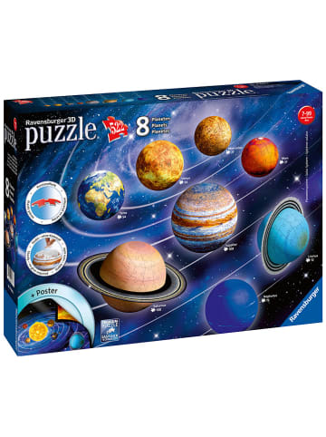 Ravensburger 522-delige 3D-puzzel "De 8 planeten" vanaf 7 jaar