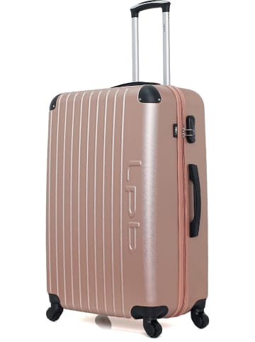 Les P´tites Bombes Hardcase-Trolley "Hambourg" in Roségold - (B)47 x (H)75 x (T)29 cm