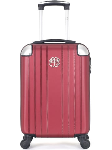 Les P´tites Bombes Hardcase-trolley "Amelie-E" rood - (B)33 x (H)50 x (D)21 cm