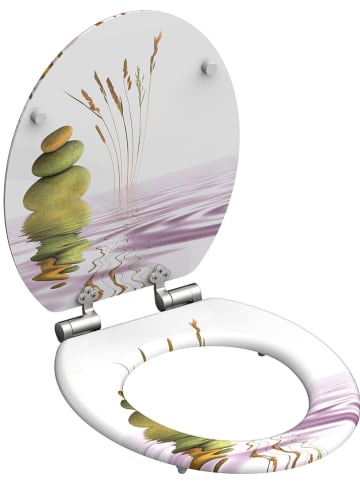 Schütte WC-Sitz mit Absenkautomatik "Balance" in Bunt