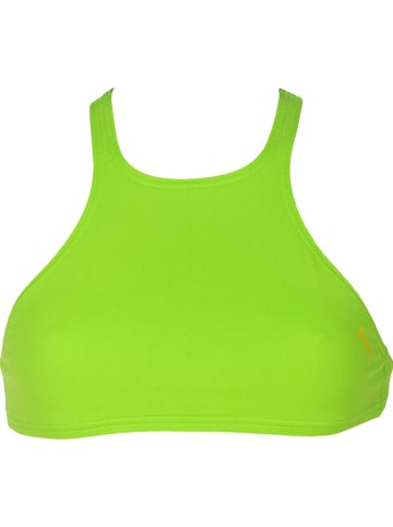 Arena Bikinitop "Crop Think" lichtgroen