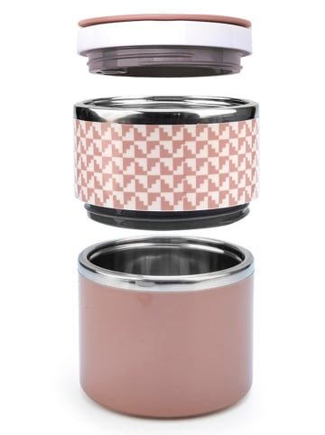 IRIS Barcelona Pojemnik termiczny w kolorze jasnoróżowym na lunch - 900 ml