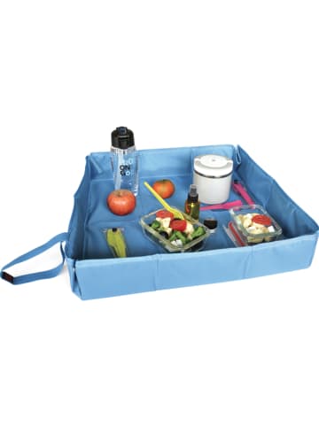IRIS Koc piknikowy "Large" w kolorze błękitnym - 48 x 48 cm