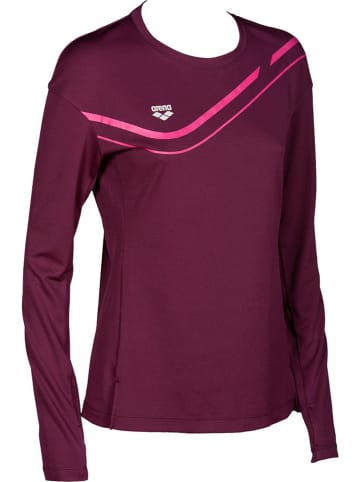 Arena Trainingsshirt "Tech" bordeaux