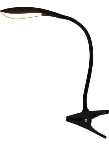 näve Lampa LED "Alf" w kolorze czarnym na klamerkę - wys. 36 cm