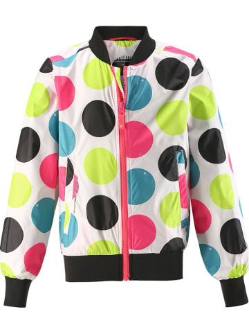 Reima Funktionsjacke in Weiß/ Bunt