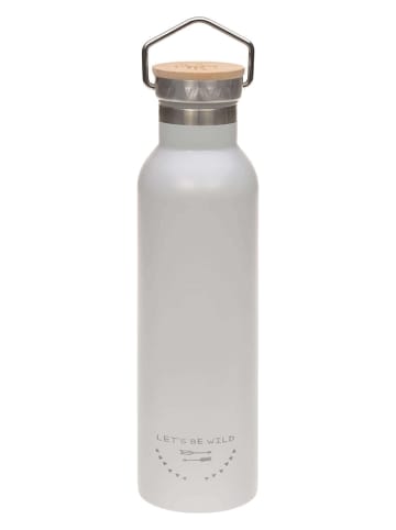 Lässig Edelstahl-Trinkflasche "Adventure" in Grau - 700 ml