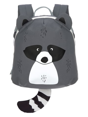 Lässig Rucksack ''About Friends - Racoon'' in Grau - (B)20 x (H)24 x (T)9,5 cm