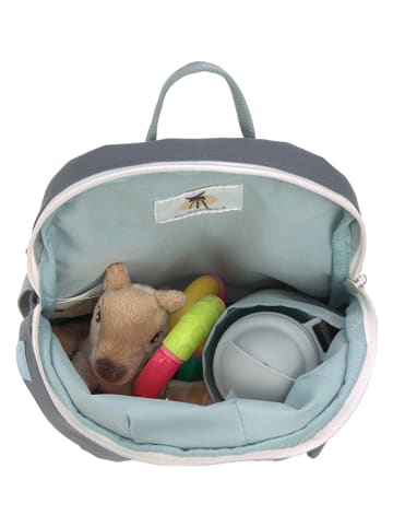 Lässig Rucksack ''About Friends - Racoon'' in Grau - (B)20 x (H)24 x (T)9,5 cm