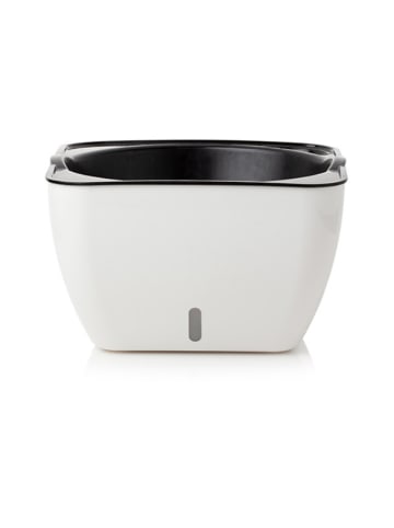 Tomasucci Selbstbewässernder Blumentopf in Weiß - (B)33,5 x (H)20 x (T)33,5 cm