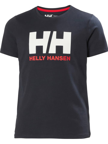 Helly Hansen Koszulka "HH Logo" w kolorze granatowym