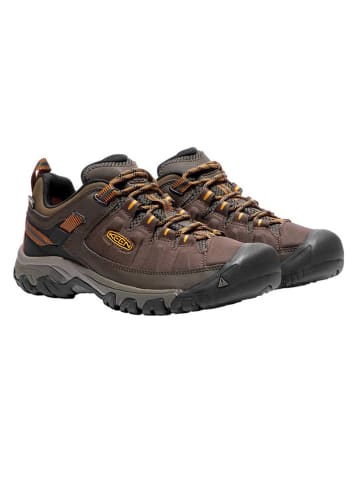 Keen Leren wandelschoenen "Targhee" bruin