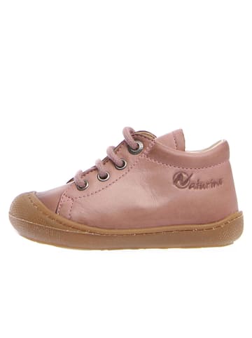 Naturino Leder-Lauflernschuhe "Cocon" in Rosa